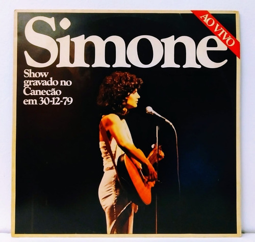 Simone Ao Vivo - Lp Disco De Vinil