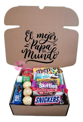 Caja De Dulces Día Del Padre