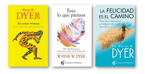 3 Libros Dyer Wayne W Zonas Erroneas Felicidad Eres