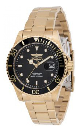Reloj Para Hombres Invicta Pro Diver 47140 Oro