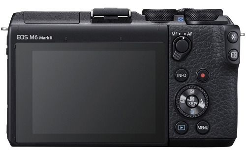 Camara Canon Eos M6 Mark Ii 15-45 Visor Evf-dc2 32,5 Mpx 4k