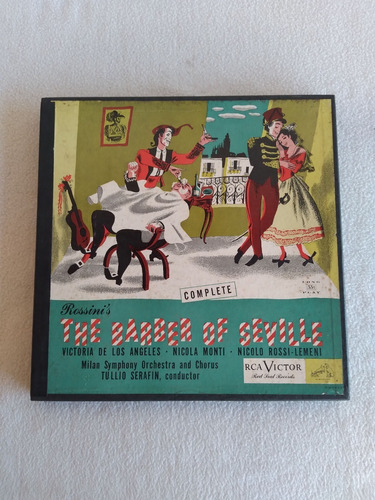 Lp / Vinil The Barber Of Seville Rossini's 1948 Box 3 Lps