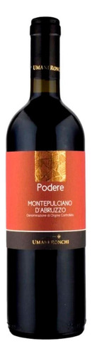 Vino Tinto Montepulciano D' Abruzzo Umani Ronchi 750 Ml