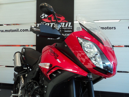 Imagem 6 de 8 de Triumph Tiger Sport 1050 Triple Vermelha 2015