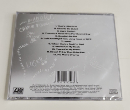 Cd - Charlie Puth - ( Charlie )