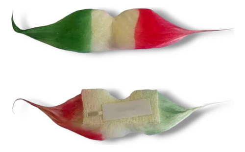 24 Bigotes Tricolo Postizos Fiestas Patrias Batucada Disfraz