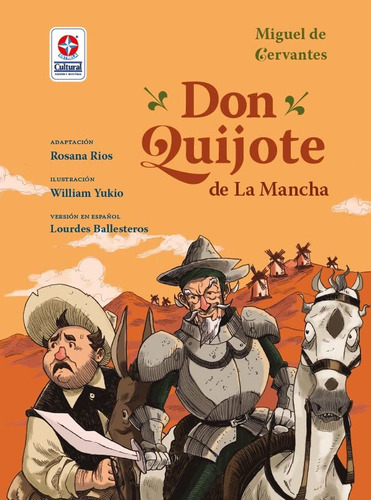 DON QUIJOTE DE LA MANCHA - ESTRELA CULTURAL, de Rios, Rosana. Editora EDITORA E DIST EDUCACIONAL B2B LTDA, capa mole em espanhol, 2022