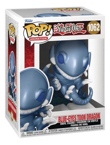 Funko Pop! Yu Gi Oh - Blue Eyes Toon Dragon #1062