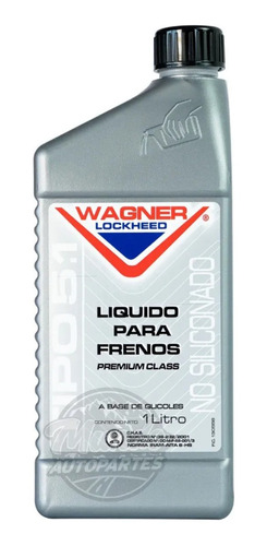 Liquido De Freno Wagner Tipo 5.1 1 Litro