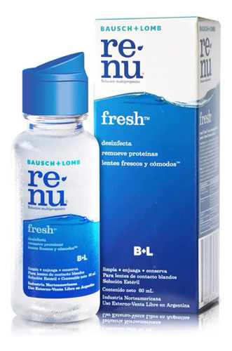 Renu Fresh Solución Multipropósito Líquido 60ml 