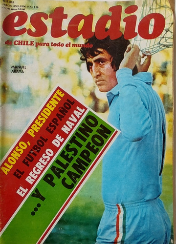 Revista Estadio N°1842 Manuel Araya (ee196