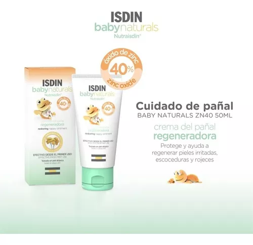 Cuidados del bebé: ISDIN BABY NATURALS POMADA DEL PAÑAL