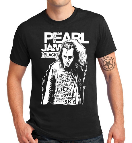 Remeras Pearl Jam Eddie Vedder Remeras Estampadas Canibal