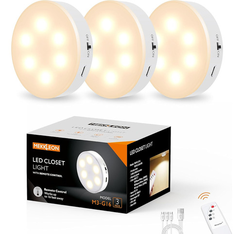 Mekkleon Luces De Disco Con Control Remoto, Iluminación Reca