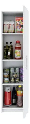 comprar Despensero Centro Estant DIS1BL Simple Organizador 1 Puerta Centro Estant Color Blanco