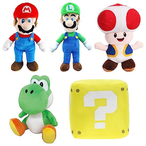 Qabfwe Mario All Star Collection Plushies,mario Plush Toys A