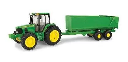 Trator Infantil com Assento Ajustável e Volante Funcional John Deere para  Crianças de 18 a 36 meses, Verde - Dular