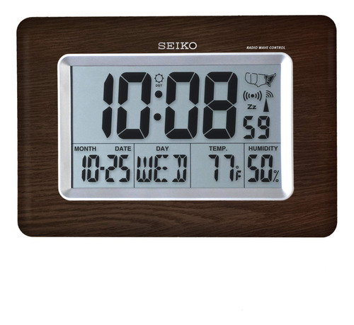 Seiko Reloj Digital De Pared O Mesa Everything R Wave