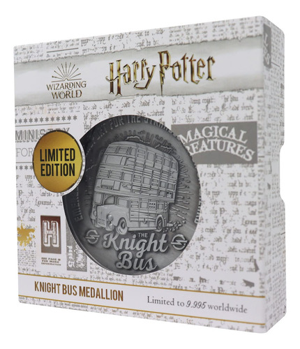 Medallón Coleccionable Harry Potter Autobús Noctámbulo
