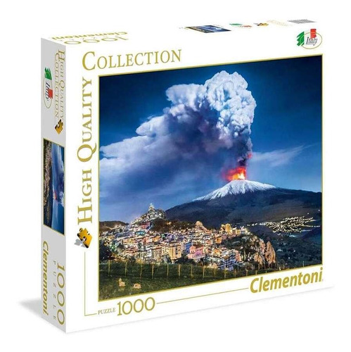 Clementoni Puzzle Etna 1000 Piezas - Mosca