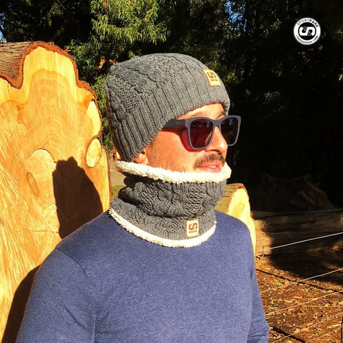 Imagen 3 de 4 de Gorro De Invierno Sportpark Lana Y Corderito Para El Frio