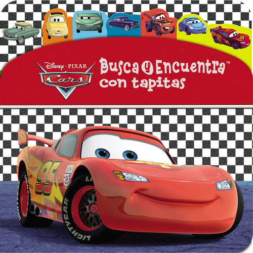 Disney Cars - Busca Y Encuentra Con Tapitas