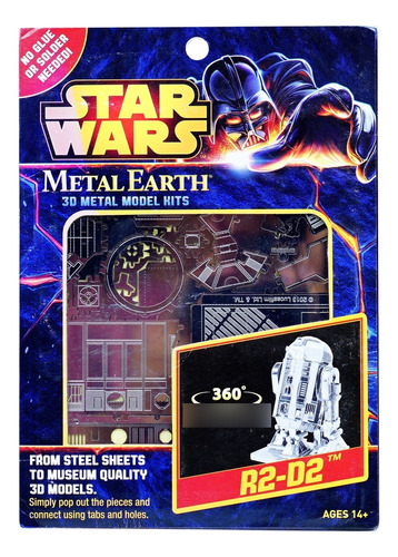 Metal Earth Star Wars Model Kit R2-d2