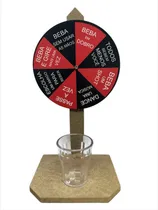 Comprar Jogo Roda Shot Rolet E Copo Drink Tequila Beber Vira Virou