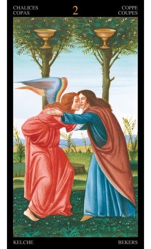 Imagen 10 de 10 de Tarot Botticelli Tarot Multilingue Incluye El Español