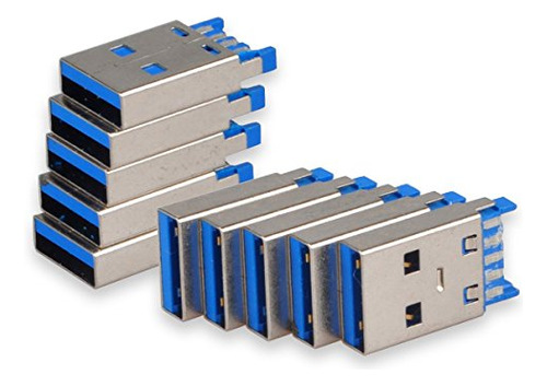 Conector De Puerto Macho Usb 3.0 De 9 Pines, Paquete De 10 C