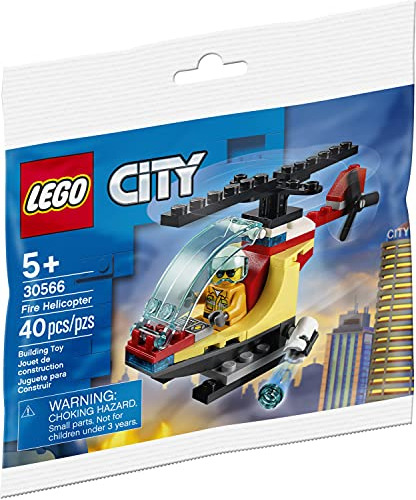 Helicóptero De Bombeiros Lego City 30566