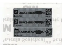 Comprar Etiqueta Destrutiva Selo De Identificação Onix Gm Chassis