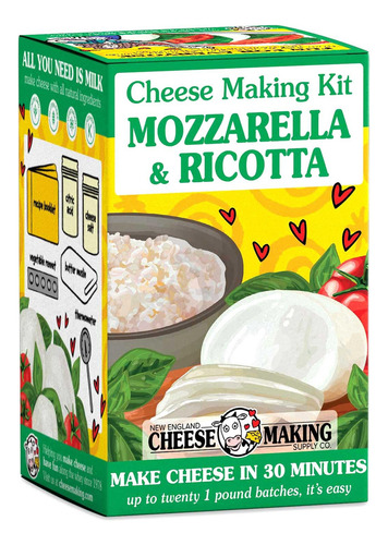 Kit Para Hacer Queso Mozzarella Y Ricotta