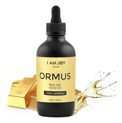 $ Aceite Monoatómico Ormus Gold, 120 Ml, I Am Joy Co.