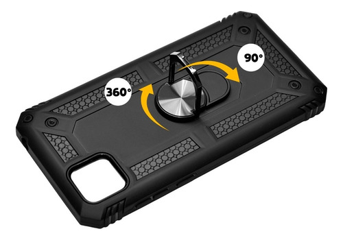 Funda Anillo Magnetica Case Uso Rudo Modelos Huawei