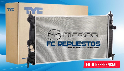 Radiador De Agua Mazda 3 Automático 1.6cc Y 2.0cc 2010-2014 