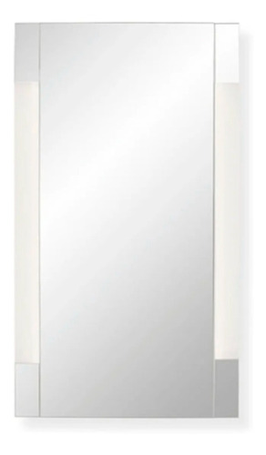 Espejo Moderno Luz Led Frontal 45 Cm Colgante Baño Dis Envio