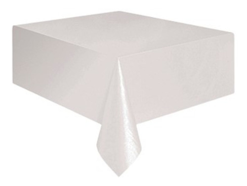 Toalha De Mesa Happy Line Branca 137x274 Cm - 01 Unidade - S