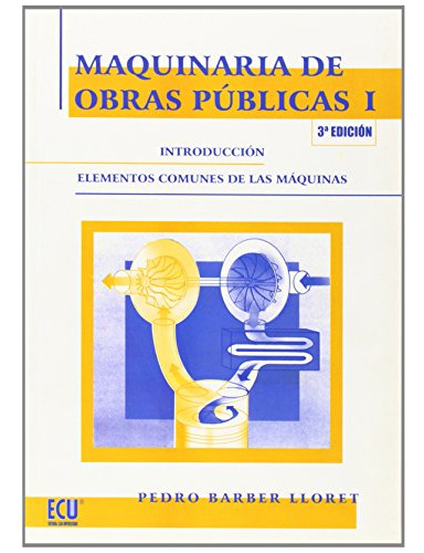 Libro Maquinaria De Obras Públicas I De Pedro Barber Lloret