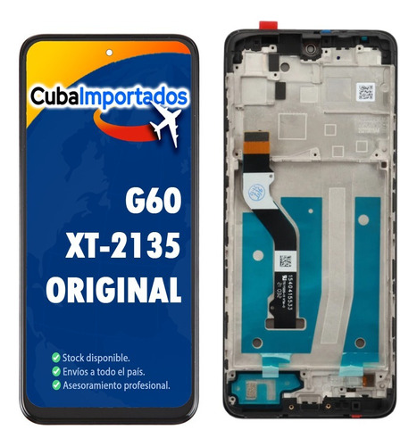 Modulo G60s Xt2135 Xt2133-1 Motorola Pantalla Original