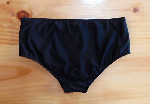 Bottom Bikini Traje De Baño Para Dama Hipster Negro