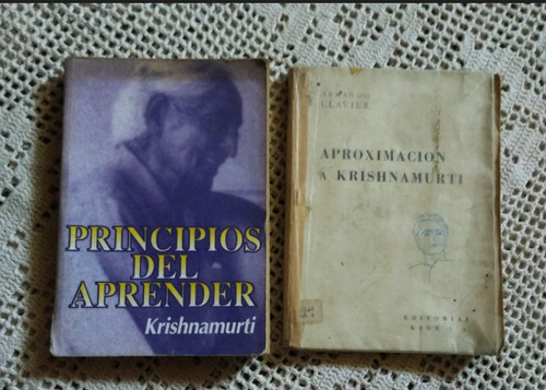 Dos Libros De Krishnamurti 