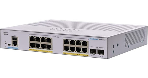 Switch Cisco Cbs250-16p-2g 16 Puertos Gigabit 2 Sfp 