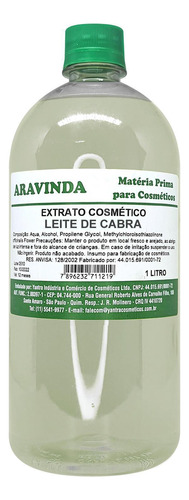 Extrato Glicolico De Leite De Cabra Cosmetico Sabonete Litro