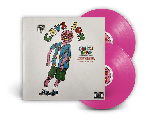 Tyler, The Creator 2x Lp Cherry Bomb Instrumentals Rosa Rsd