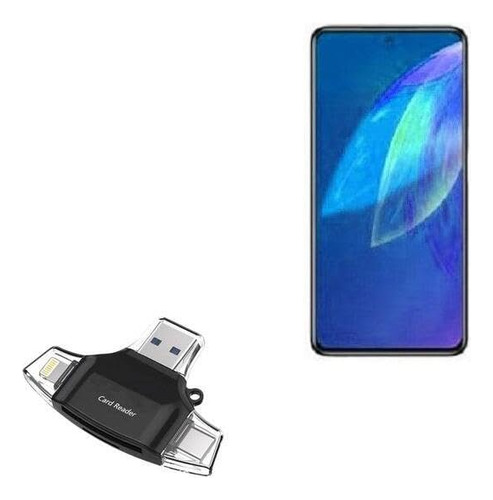 Boxwave Smart Gadget Compatible Con Htc U23 Pro - Lector De 