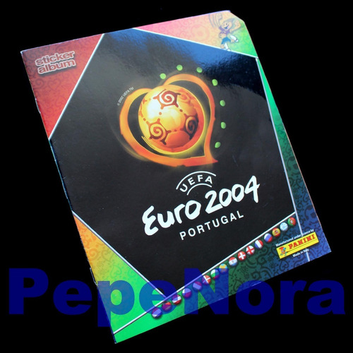¬¬ Álbum Vacío Fútbol Euro 2004 Panini Zp