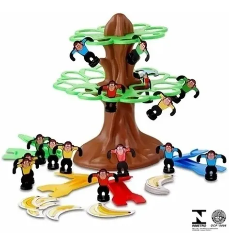 Brinquedo Infantil Jogo Pula Macaco - Original Estrela