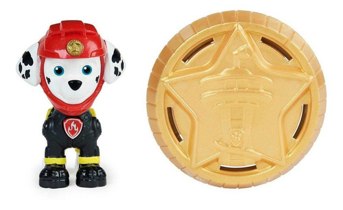 Imagem 2 de 4 de Mini Figuras Patrulha Canina Hero Pups Moto Marshall Sunny