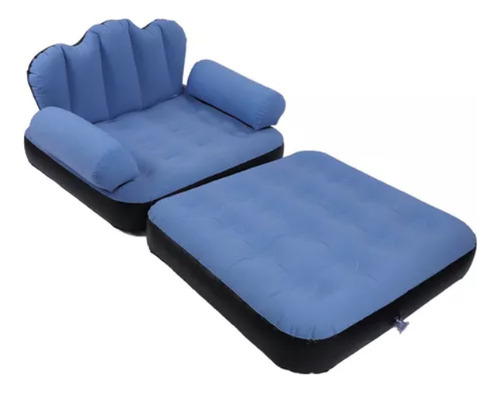 1 Sofa Cama Inflable Portatil Impermeable P/viajes Camping